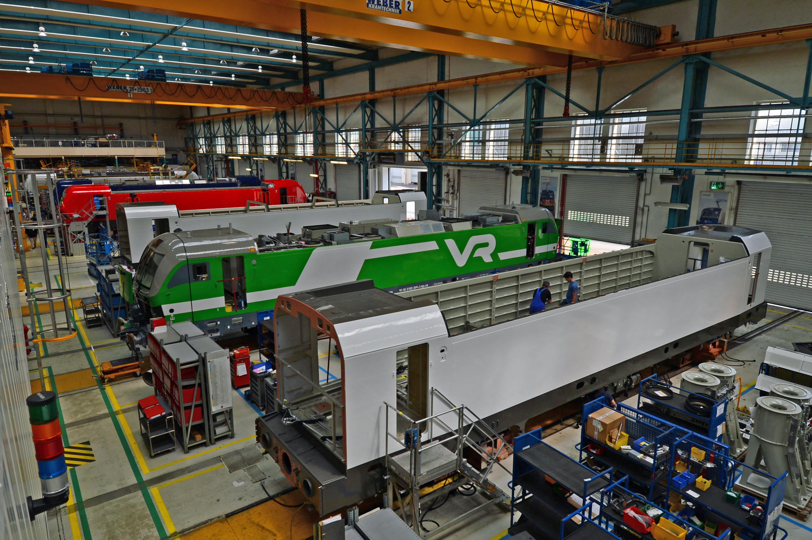 DG246897. Siemens Vectron production line. Munich. Germany. 27.6.16